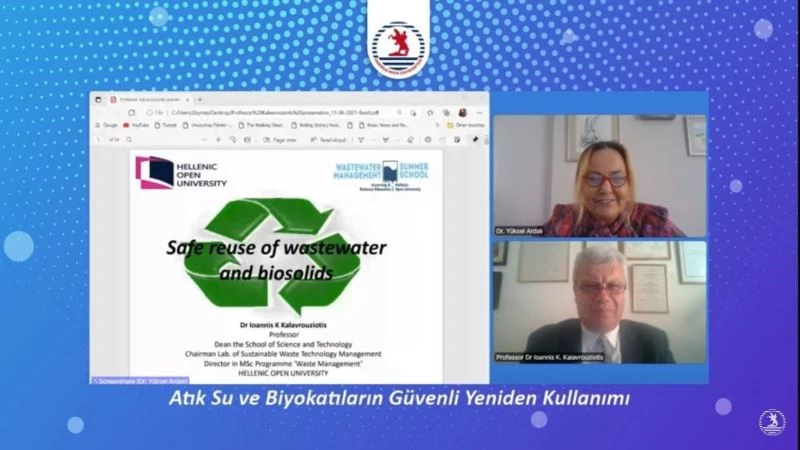 Kalavrouziotis: “Arıtılmış evsel atık sular, tarımsal ürün sulaması için yeniden kullanılmalı”
