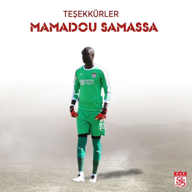Sivasspor kaleci Samassa’ya teşekkür etti
