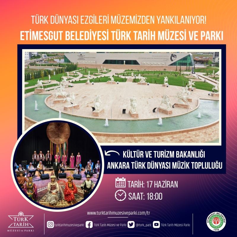 Türk Tarih Müzesi özel bir konsere ev sahipliği yapıyor
