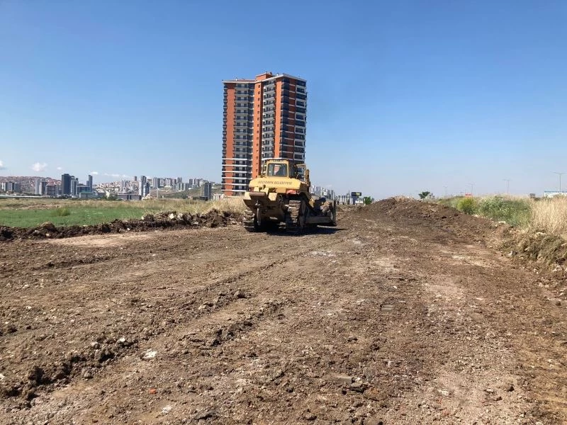 Keçiören Ovacık yeni yollarla örülüyor
