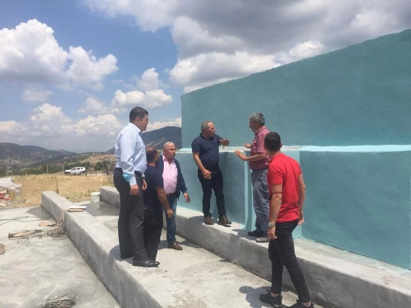 İçme suyu depoları sağlıklı hale getiriliyor
