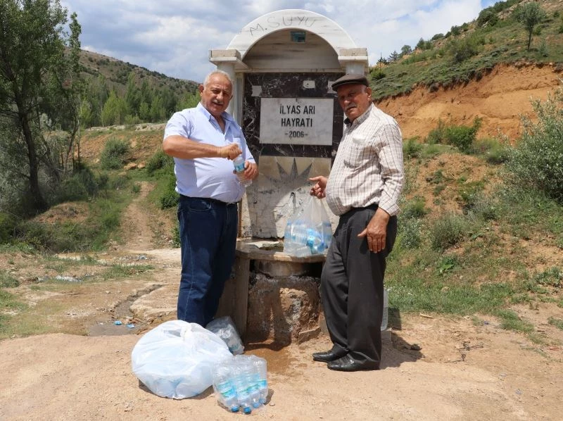 Bu çeşmeden şifa akıyor
