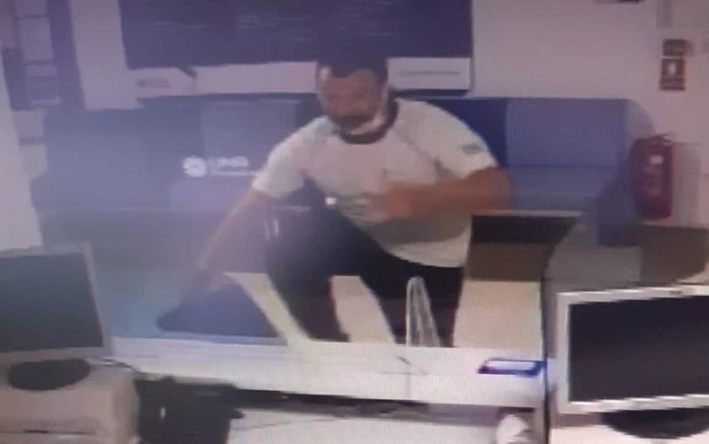 (Özel) Bankayı gece yarısı böyle soydu, aldığı para hayal kırıklığı yaşattı
