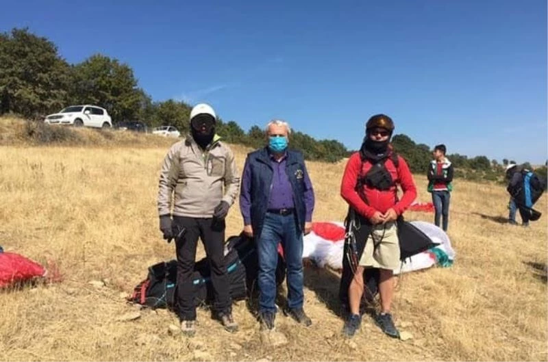 Osmaneli yamaç paraşütünde önemli merkez olacak
