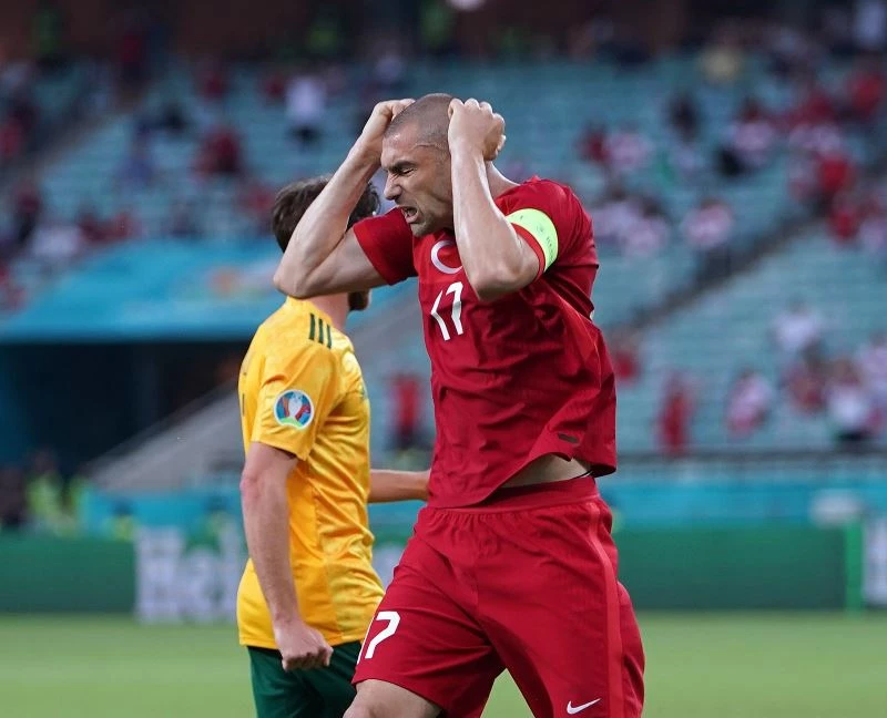 EURO 2020 Avrupa Şampiyonası: Türkiye: 0 - Galler: 1 (İlk yarı)
