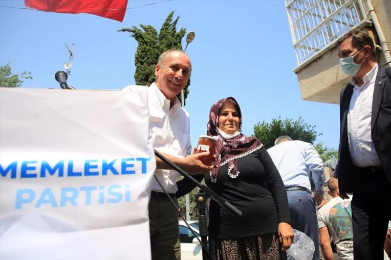 Muharrem İnce, partisinin Mersin İl Başkanlığının açılışına katıldı