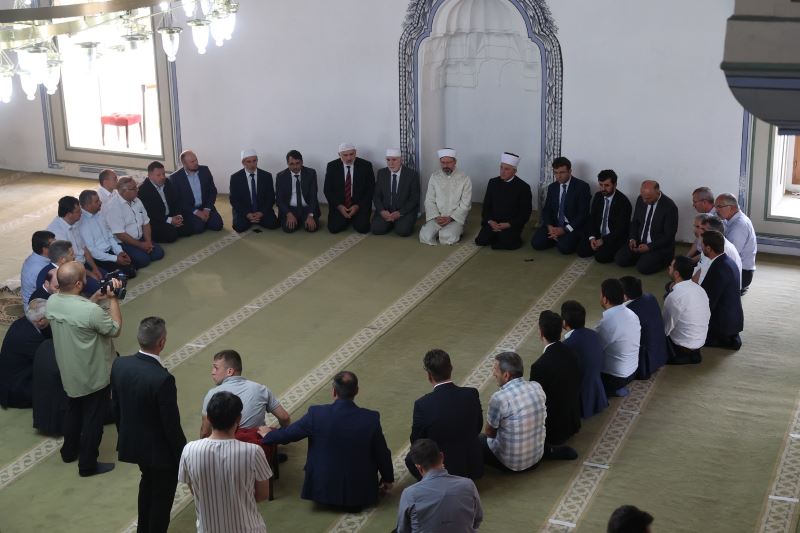 Diyanet İşleri Başkanı Erbaş, Makedonya’da
