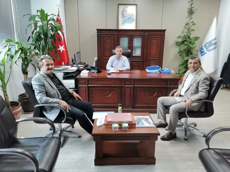 Başkan Koloğlu, İSKİ ile bilgi alışverişinde bulundu
