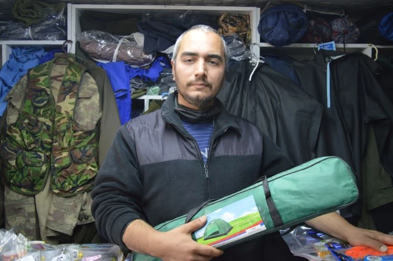 Kamp çadırları sezon açılmasına rağmen talep görmüyor

