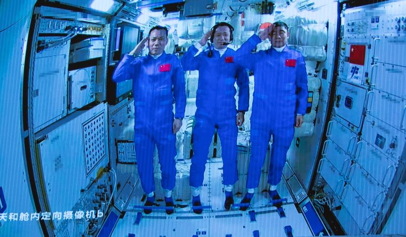 Çin uzay istasyonunun çekirdek modülü 