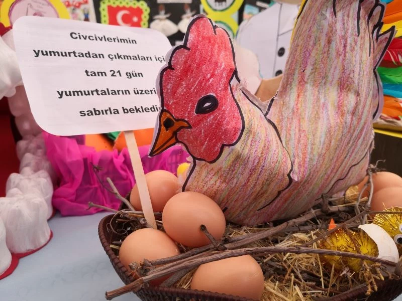 Minik öğrenciler sabrı, değerler minyatürleriyle ortaya koydu
