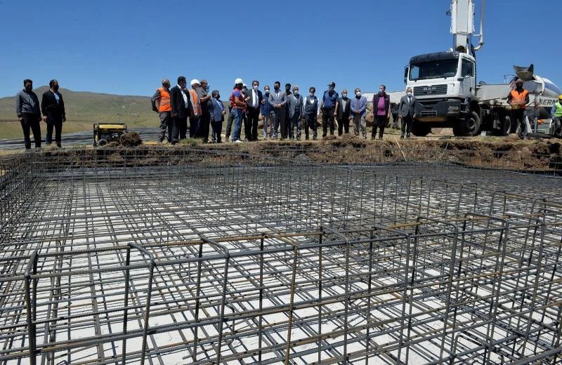 Erzurum’da 575 deprem konutunun temeli atıldı

