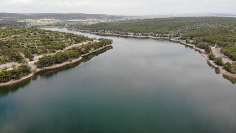 Haziran yağmurları Musaözü Göleti’ni canlandırdı
