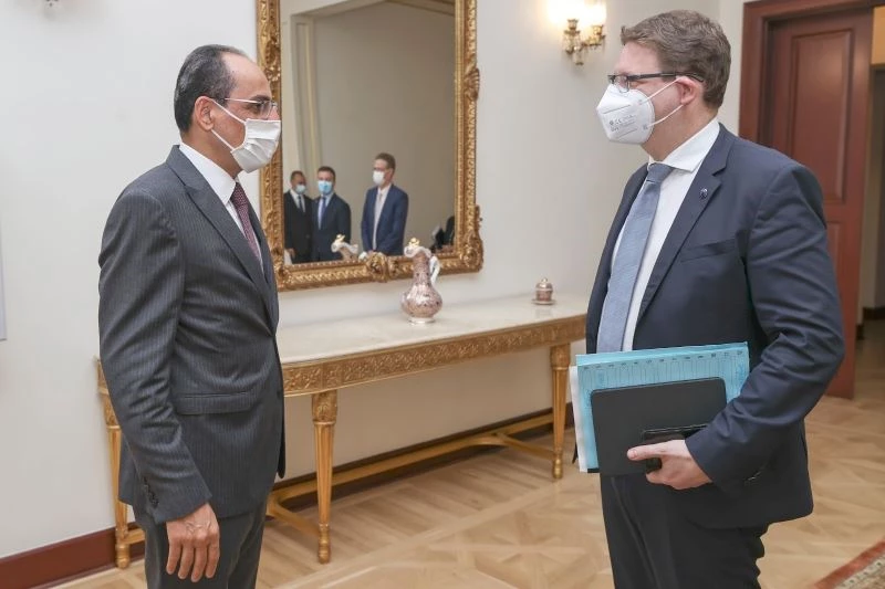 Cumhurbaşkanlığı Sözcüsü Kalın, AB Komisyonu Kabine Şefi Seibert ile görüştü
