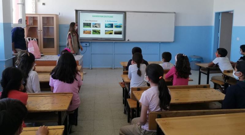 Öğrencilere yönelik ’Biyolojik çeşitlilik’ eğitimi devam ediyor
