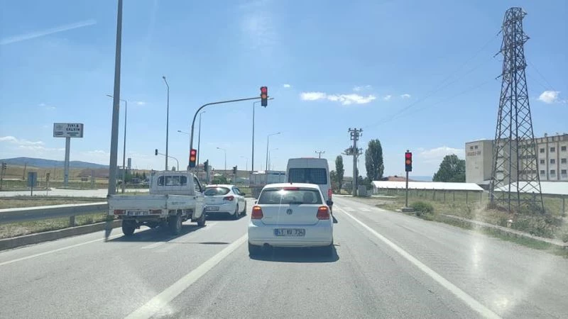 Sungurlu Kemallı kavşağına ışıklı tedbir
