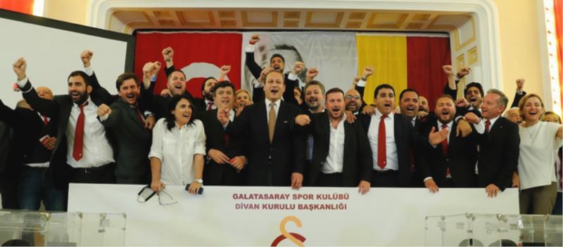 Galatasaray’ın 38. başkanı Burak Elmas
