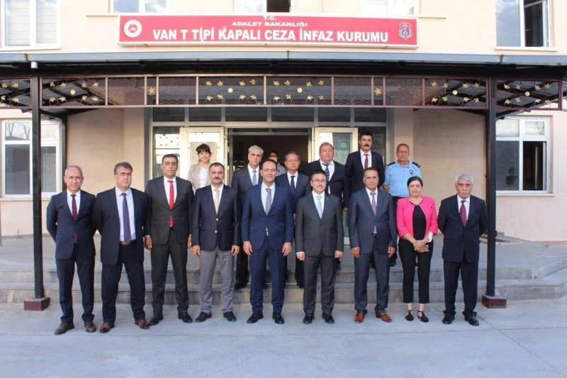Genel Müdür Yılmaz, Van Ceza İnfaz Kurumları Kampüsünde incelemede bulundu
