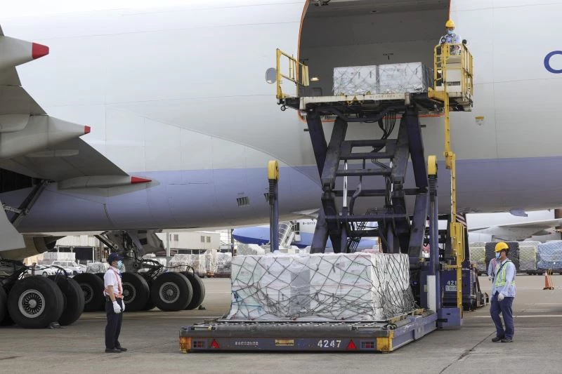 ABD’nin gönderdiği  2.5 milyon doz Moderna aşısı Tayvan’a ulaştı
