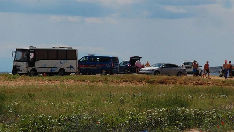 Pazar günü sahil kaçamağı jandarma anonsu ile son buldu
