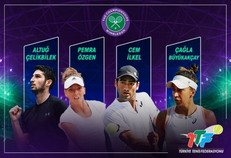 Wimbledon elemelerinde 4 Türk
