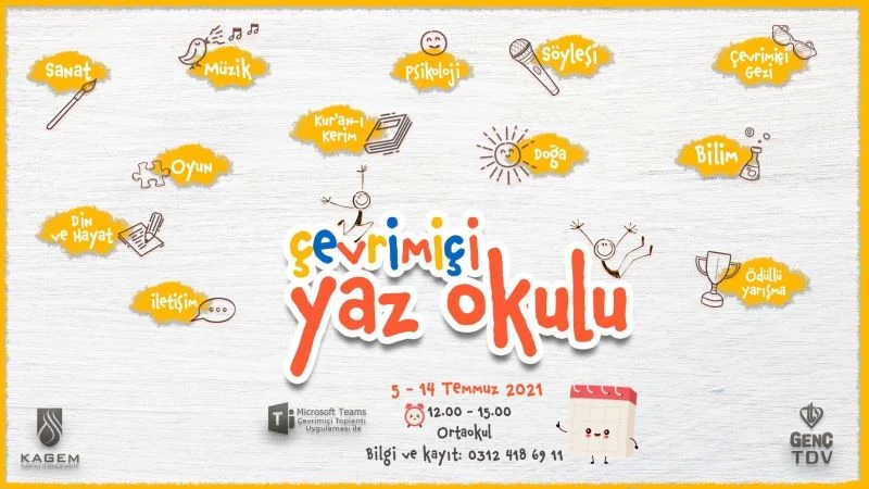 TDV KAGEM bu yaz da gençlere ev sahipliği yapacak
