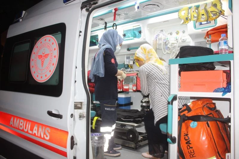 Pide fırınında çıkan yangında 6 kişi dumandan zehirlendi
