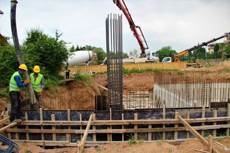 Geleceğin milli sporcularını yetiştirecek tesisin temeli atıldı
