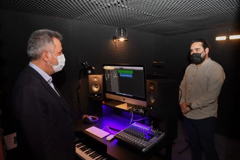 Tarihi Tepebağ Evleri’nde Startup Kafe açıldı
