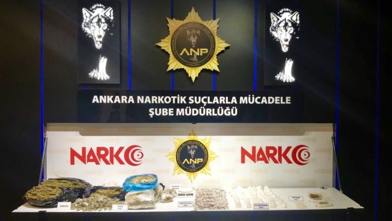 Ankara’da uyuşturucudan son bir haftada 33 kişi tutuklandı
