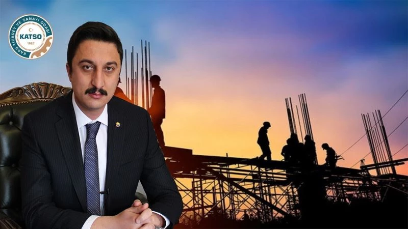 Başkan Alibeyoğlu: “Faiz ve malzeme fiyat artışı inşaat sektörünü vurdu”
