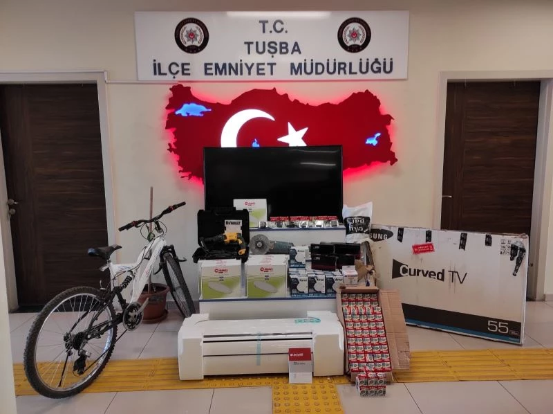 Van’da 30 bin TL değerindeki 161 adet çalınan malzeme ele geçirildi
