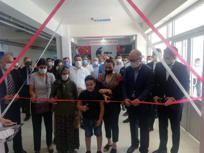 Şehit Ali Gülnar Özel Eğitim Meslek Okuluna şehitler köşesi
