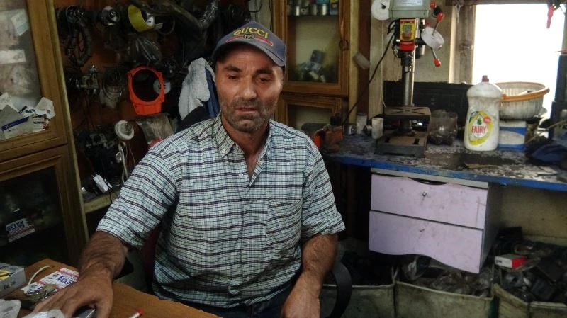 Tırnakçılık yapan hırsız güvenlik kamerasına yansıdı
