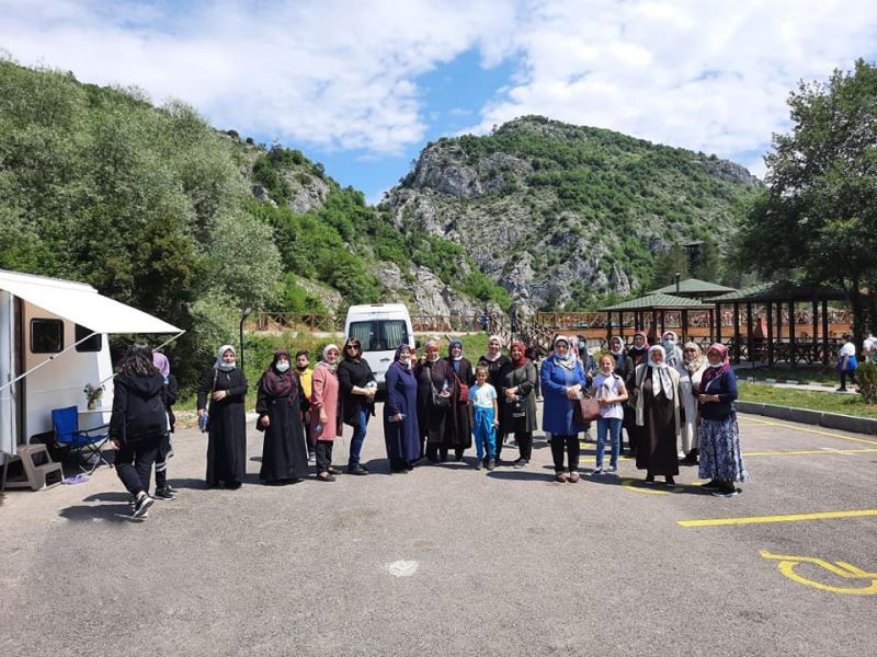 Cam teras ve kanyonları görmeyen kadınlara yönelik gezi düzenlendi
