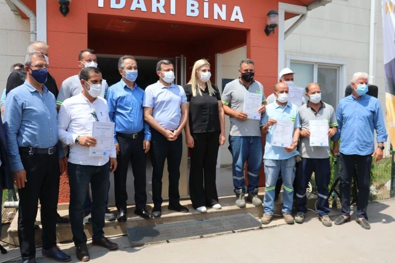 Adana’da 151 belediye personeline Mesleki Yeterlilik Belgesi
