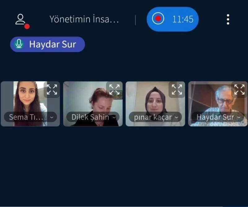 Yönetimin insani boyutları anlatıldı
