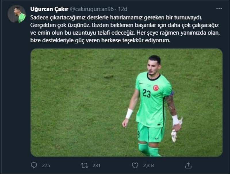 Uğurcan Çakır: 