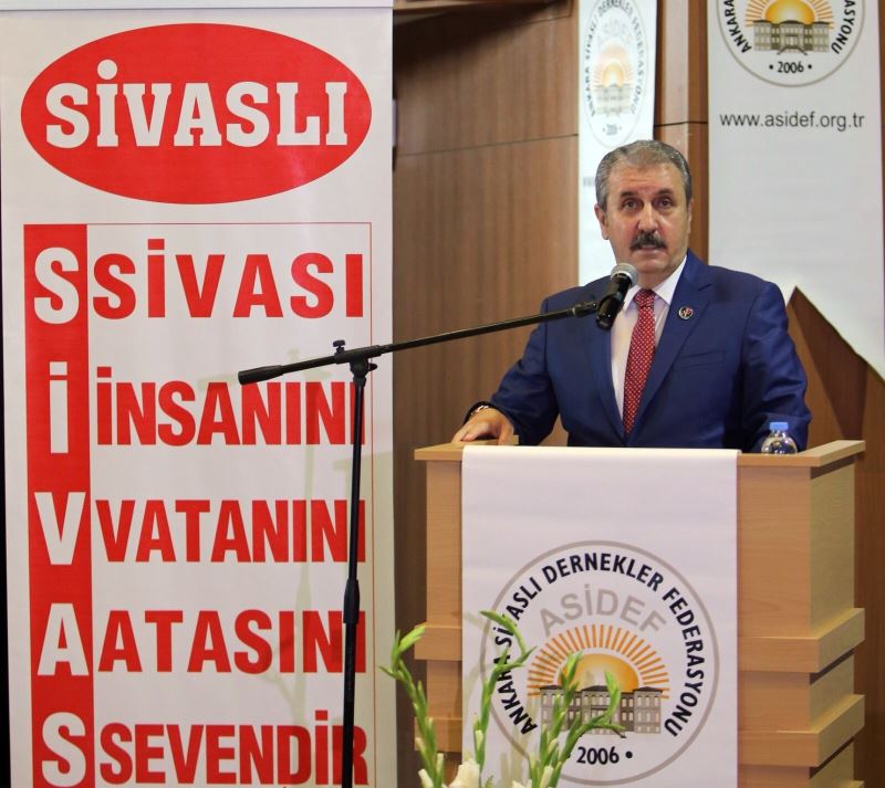 BBP Genel Başkanı Mustafa Destici  Sivaslılarla bir araya geldi
