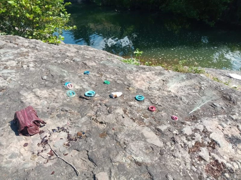 Tırıvırı ile avlanan şahsa ceza
