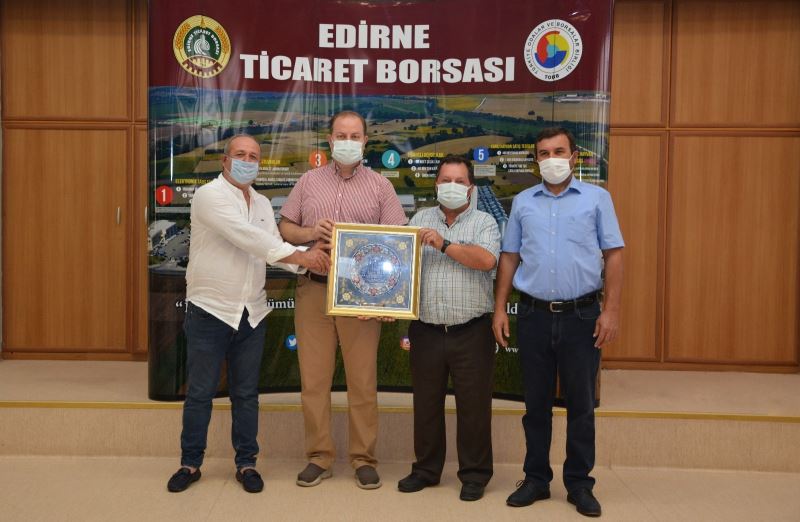 Edirne Ticaret Borsasında ilk mahsul buğday işlem gördü
