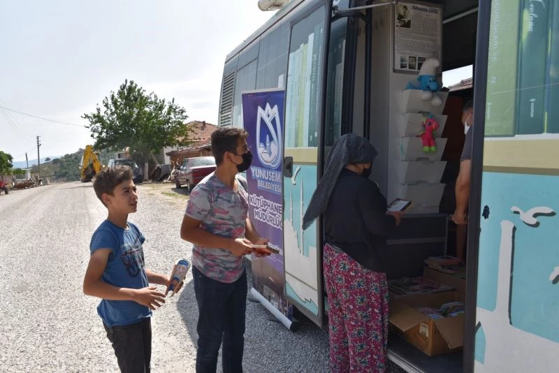 Yuntdağı’nda gezici kütüphane hizmete başladı
