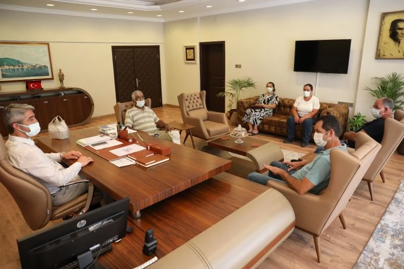 Marmarisli üreticiler, Başkan Oktay’la görüştü
