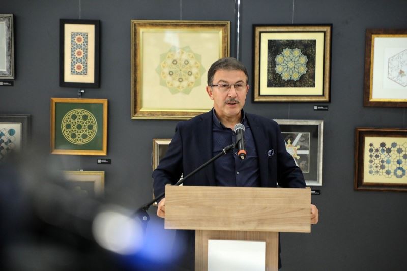 İslam Sanatında Geometrik Desenler Sergisi Eyüpsultan’da açıldı
