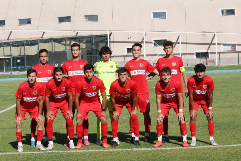 Kayserispor U19 ligi 19 puanla tamamladı
