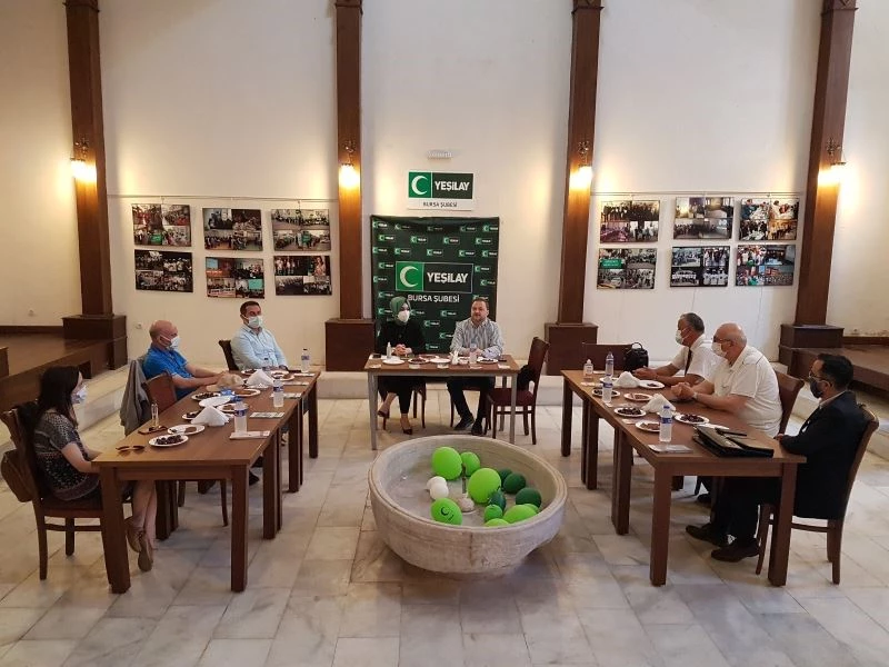 Yeşilay Bursa Şubesinde görev değişikliği
