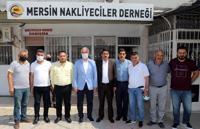 Başkan Gültak, nakliyecilerle bir araya geldi
