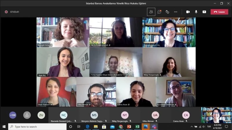 Avukatlardan Göç ve Sığınmacı Hukuku seminerine yoğun ilgi
