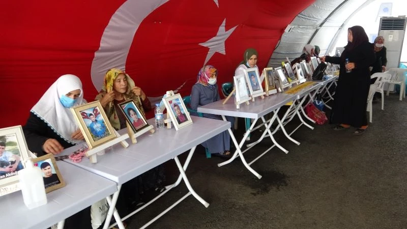 HDP önündeki evlat nöbetindeki anne: “Oğlumun elinden mikrofonu aldılar, silah verdiler”
