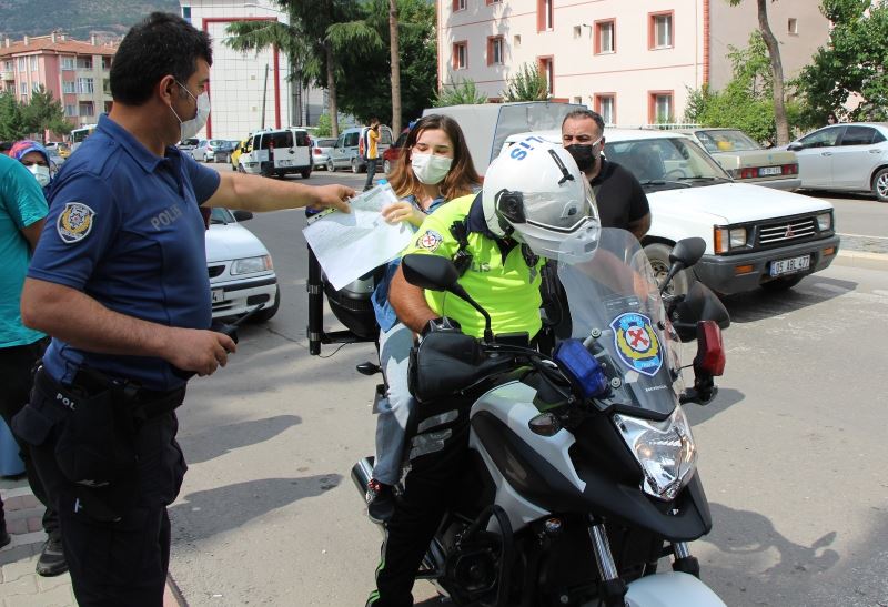 Polisin çabası kimliğini kaybeden Busenur’u sınavın girmesine yetmedi
